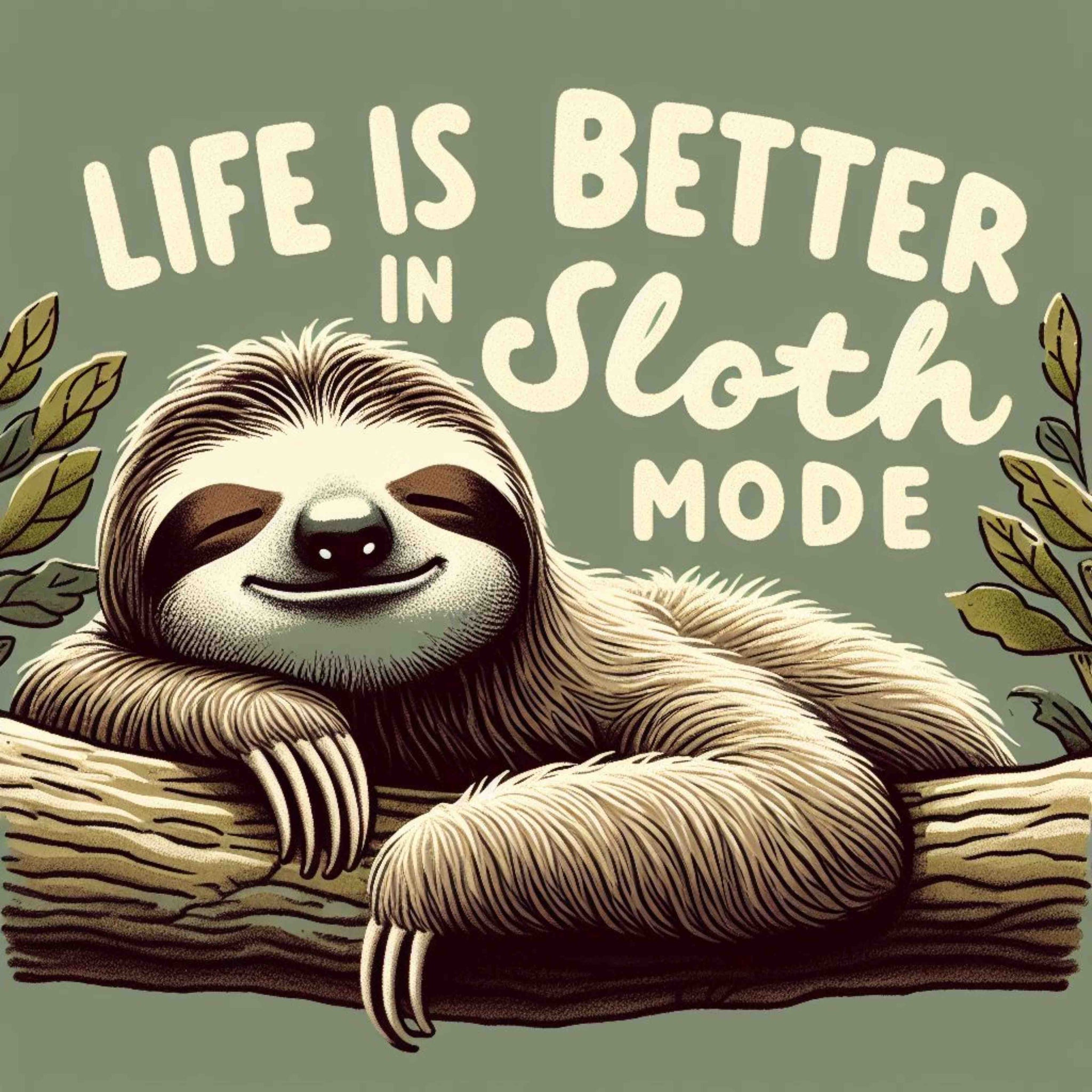 Life Is Better In Sloth Mode