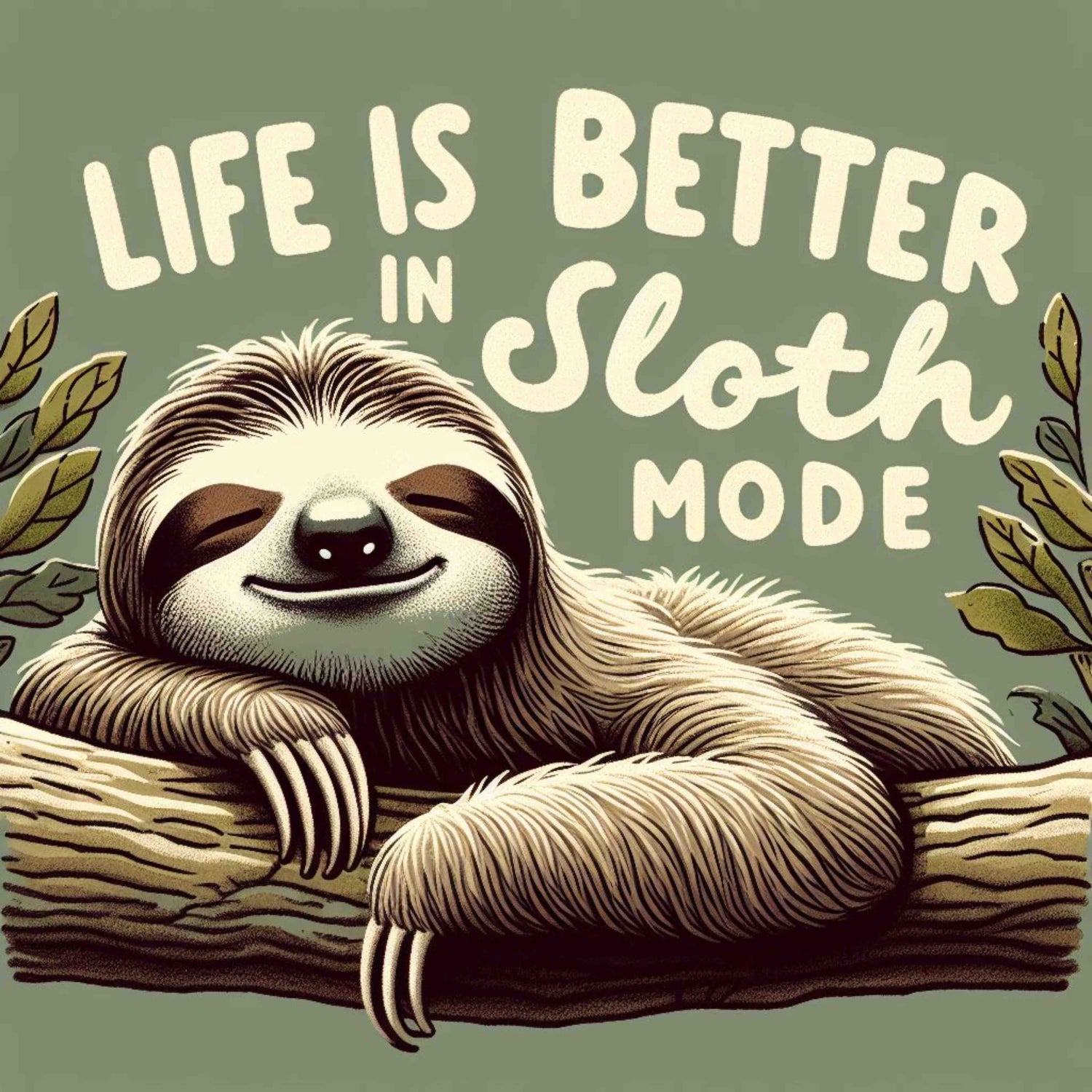 Life Is Better In Sloth Mode