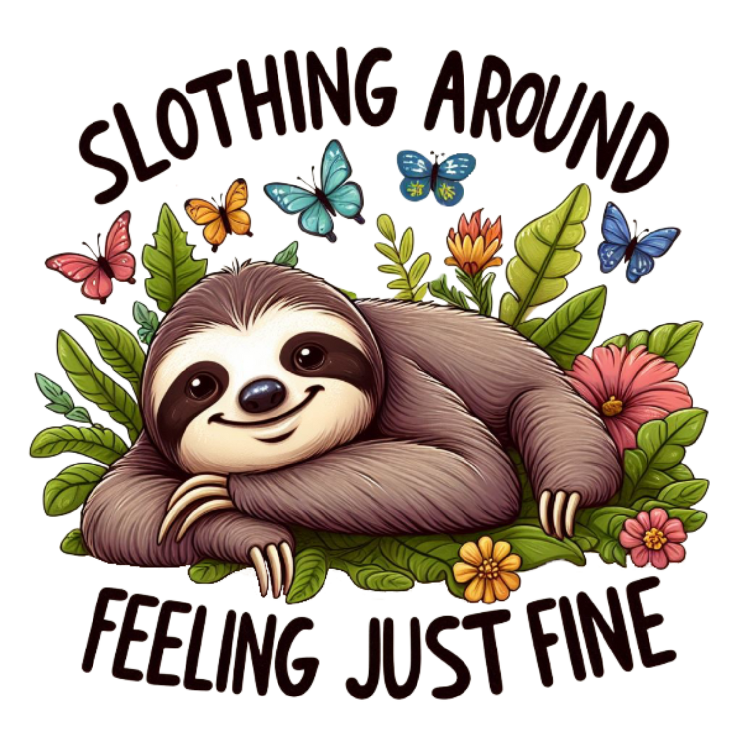 Slothing Around Feeling Just Fine